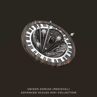 Dorian (Medieval) Advanced Scales MIDI Collection