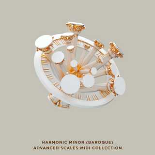 Harmonic Minor (Baroque) Advanced Scales MIDI Collection