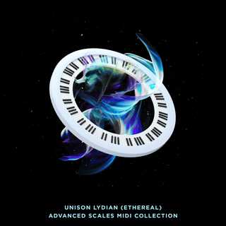 Lydian (Ethereal) Advanced Scales MIDI Collection