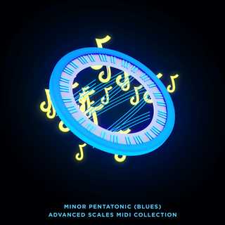 Minor Pentatonic (Blues) Advanced Scales MIDI Collection
