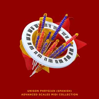 Phrygian (Spanish) Advanced Scales MIDI Collection