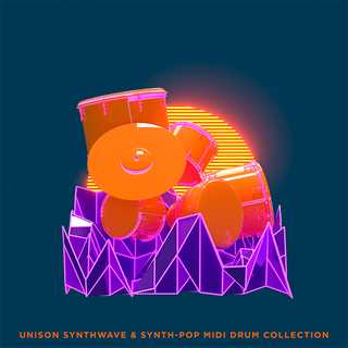 Synthwave & Synth-Pop MIDI Drum Collection